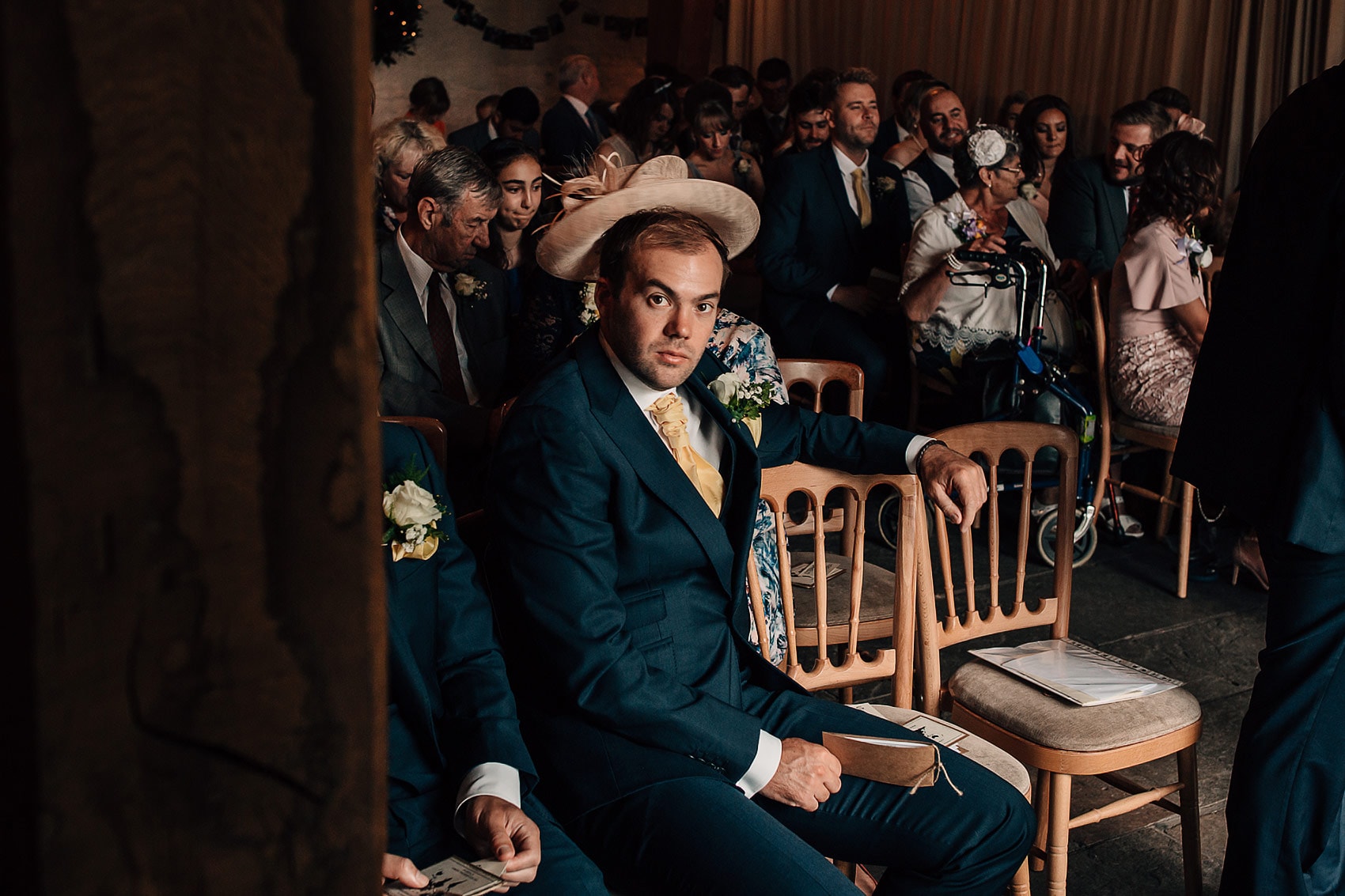 wedding ceremony barn
