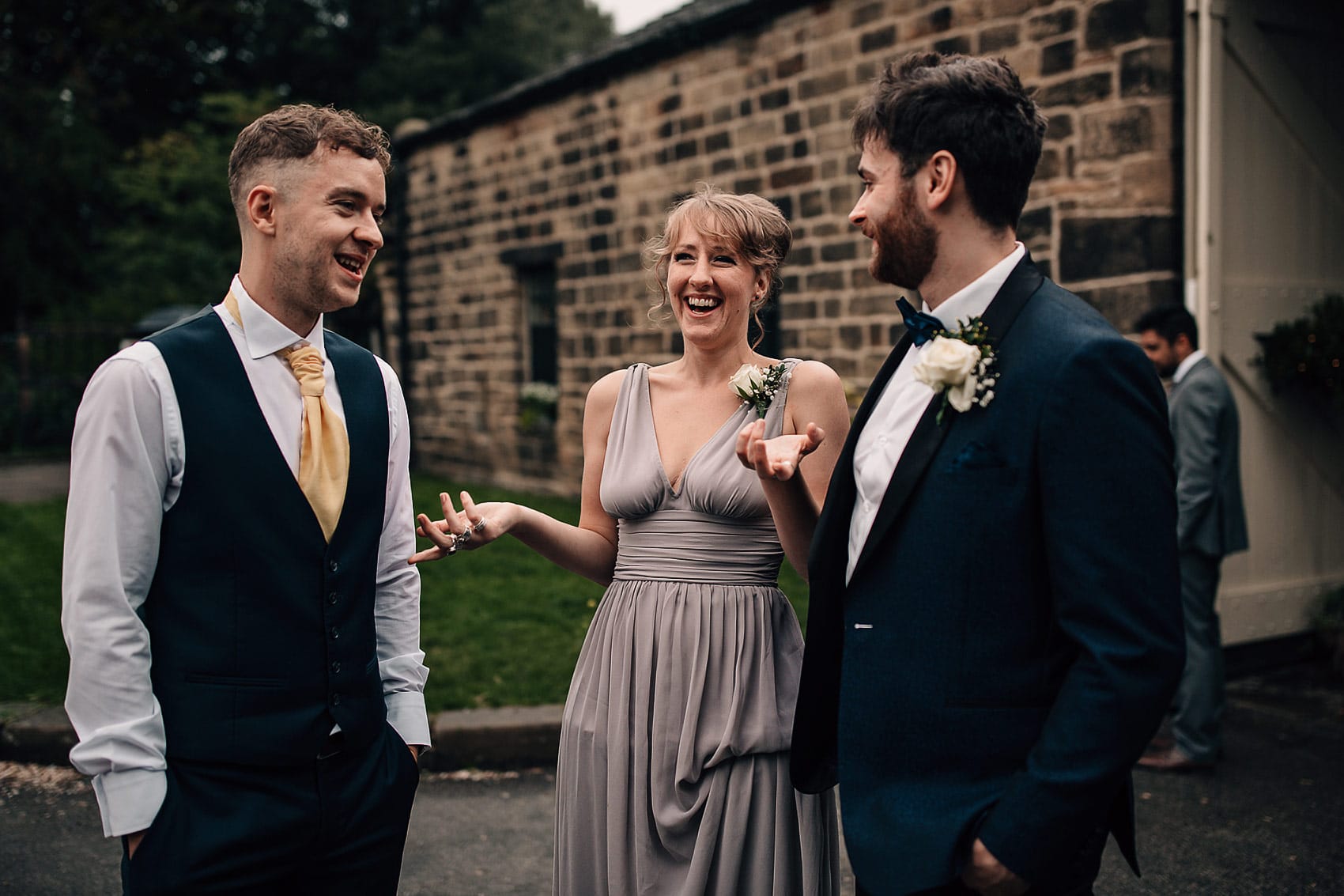 wedding guests Yorkshire
