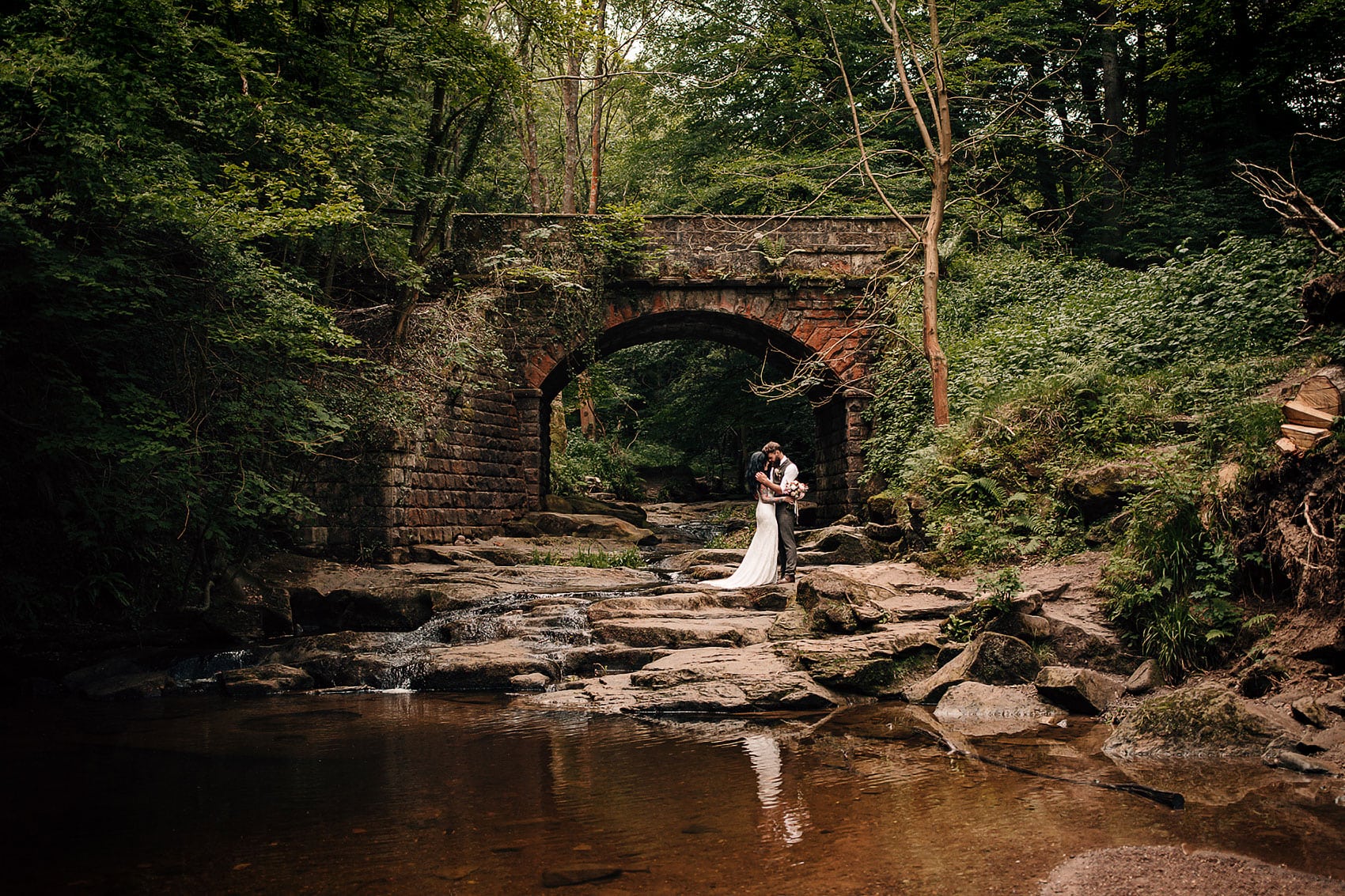 woodland wedding photography