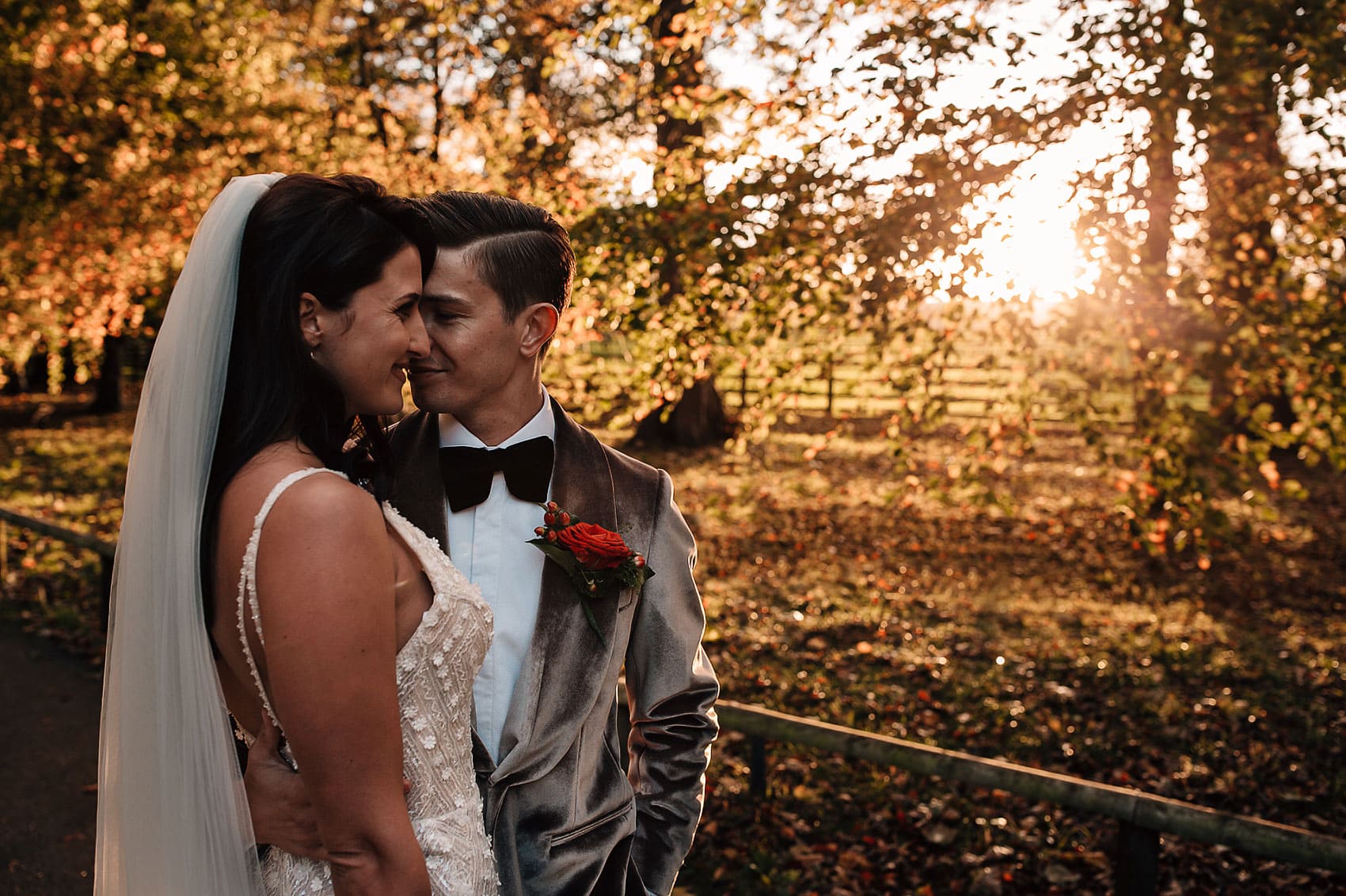 actors autumn wedding photography Yorkshire