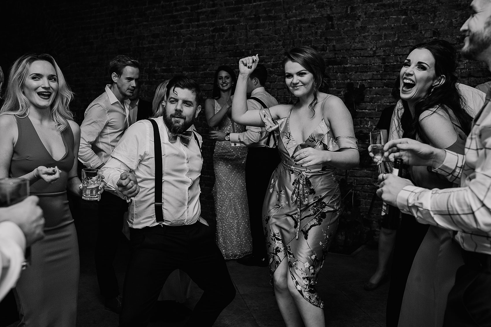 Gatsby style wedding photography Middleton Lodge