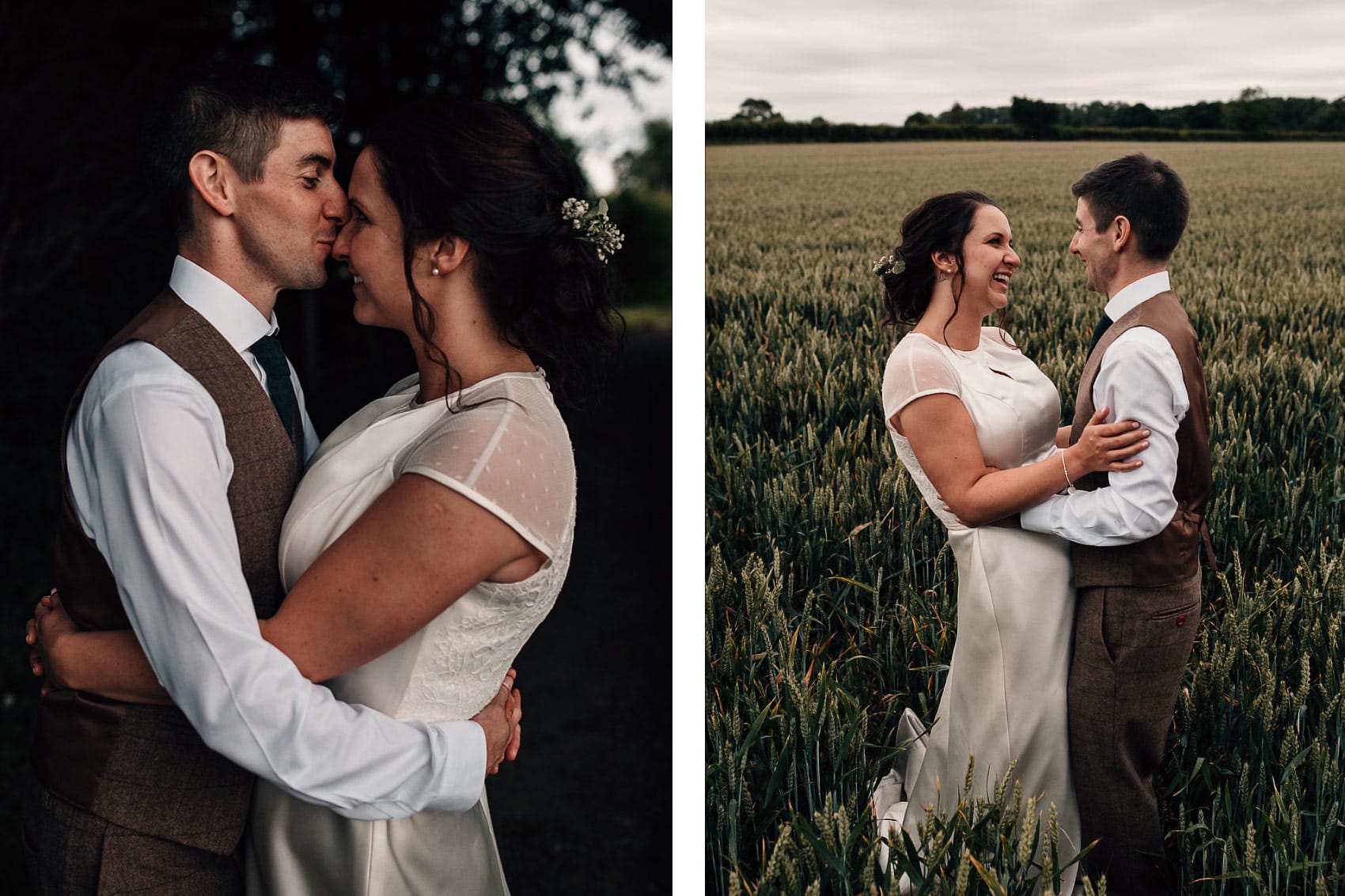 Yorkshire wedding outdoors photography barn