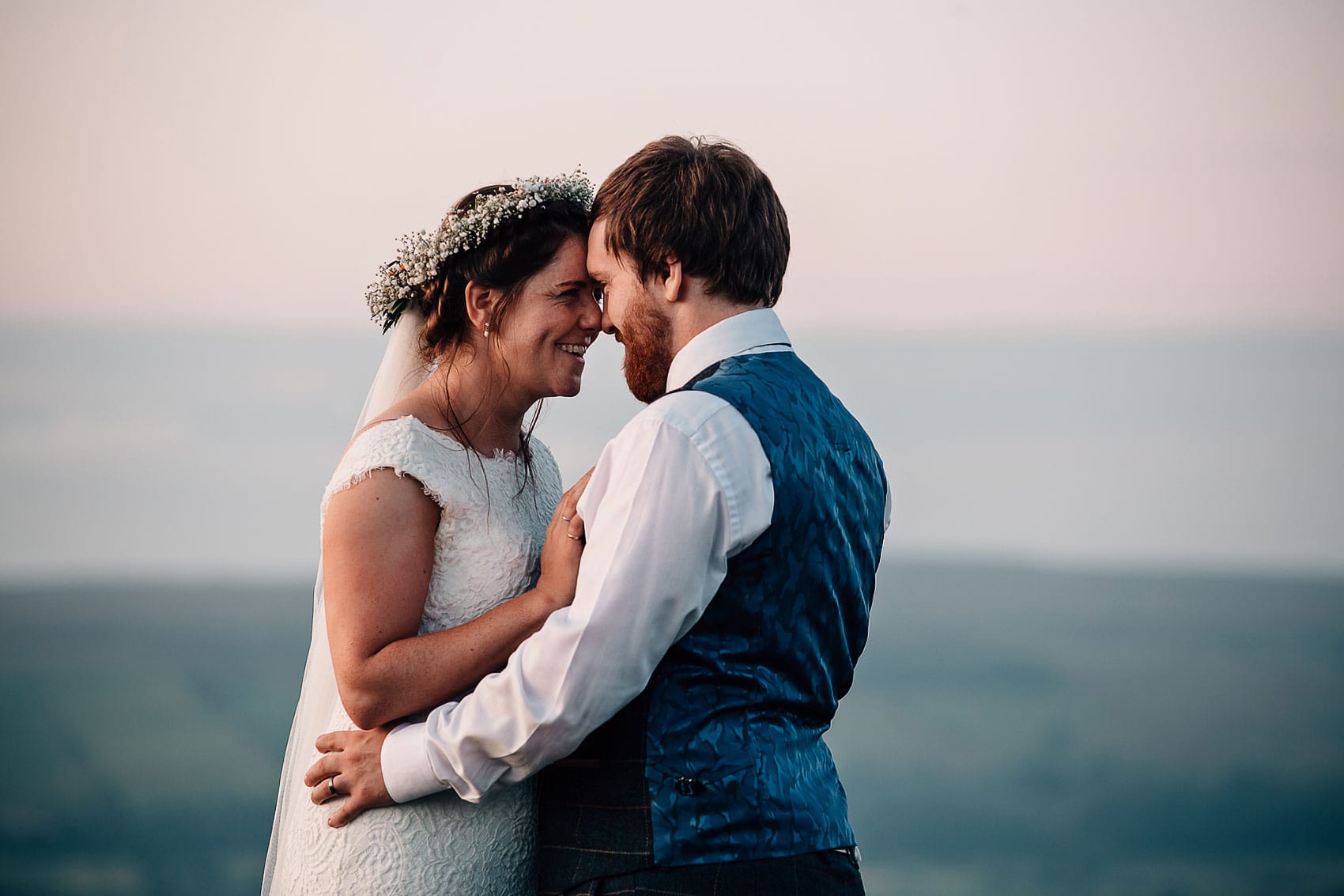 adventurous farm wedding photography Yorkshire