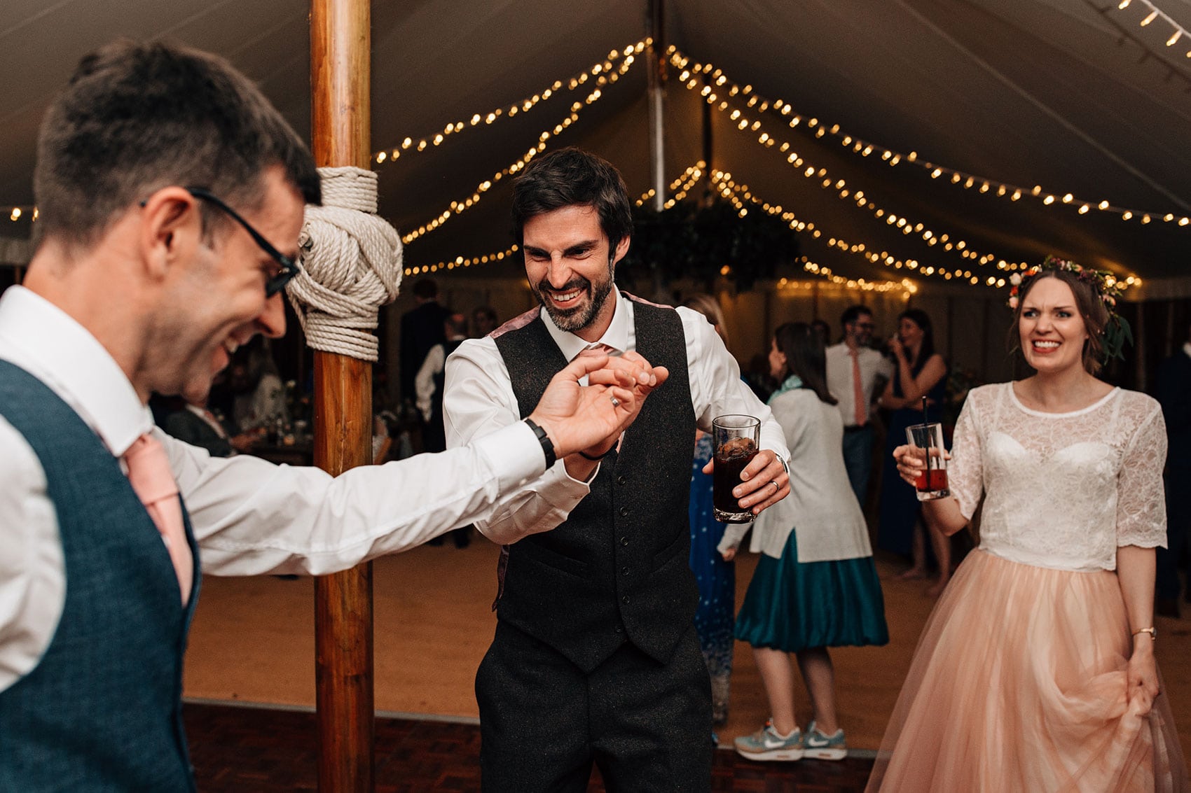 bohemian wedding photography yorkshire-marquee