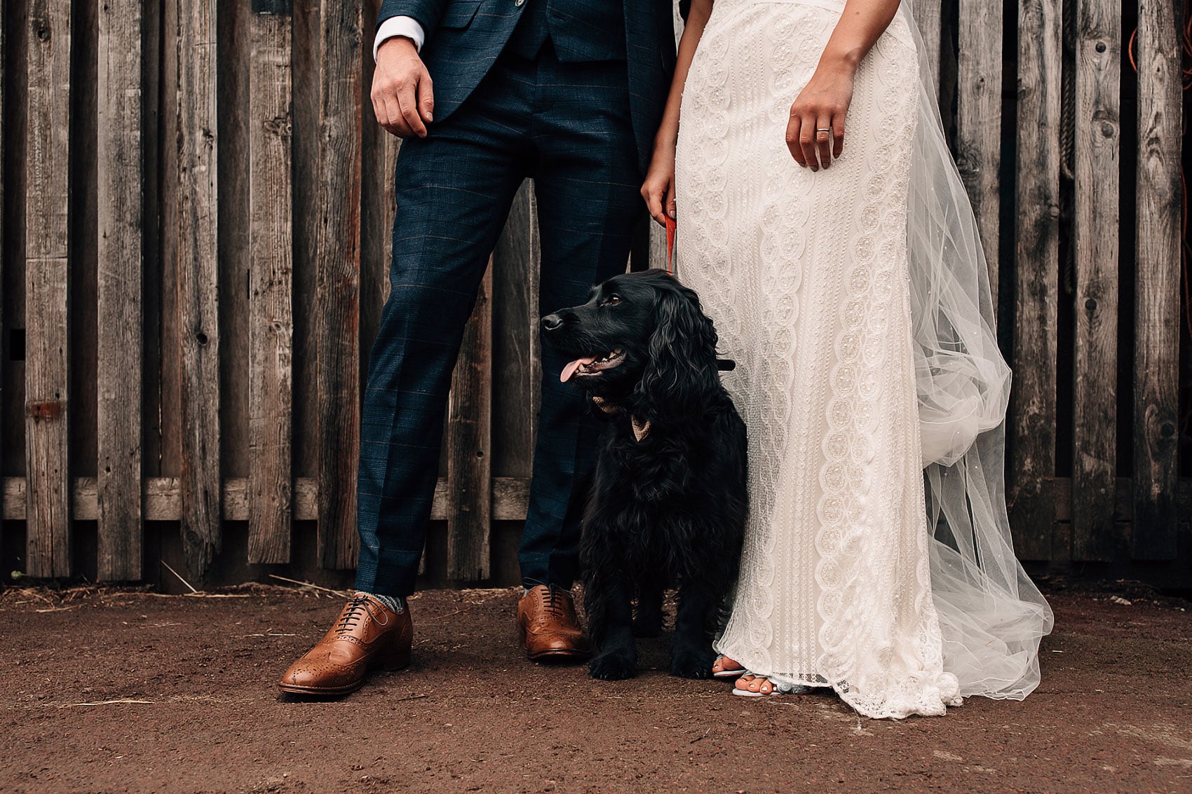 laid back garden wedding pets photography Yorkshire