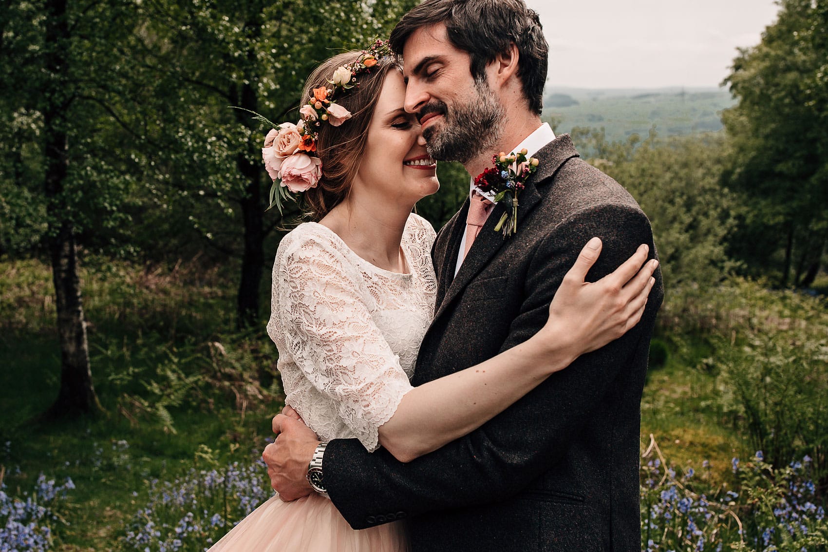 festival bride Harrogate wedding photography