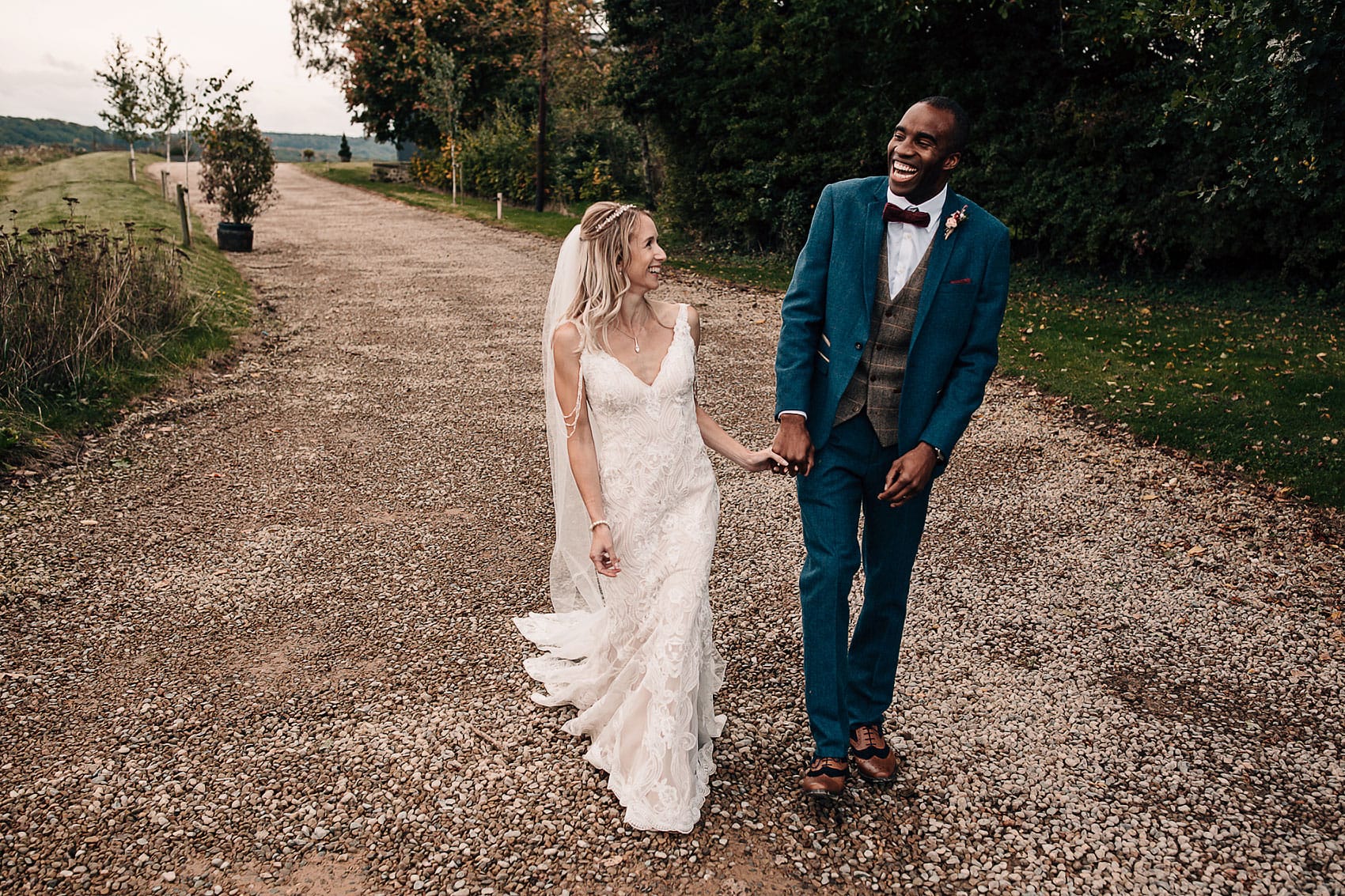 Wharfedale Grange wedding photography Yorkshire bride groom