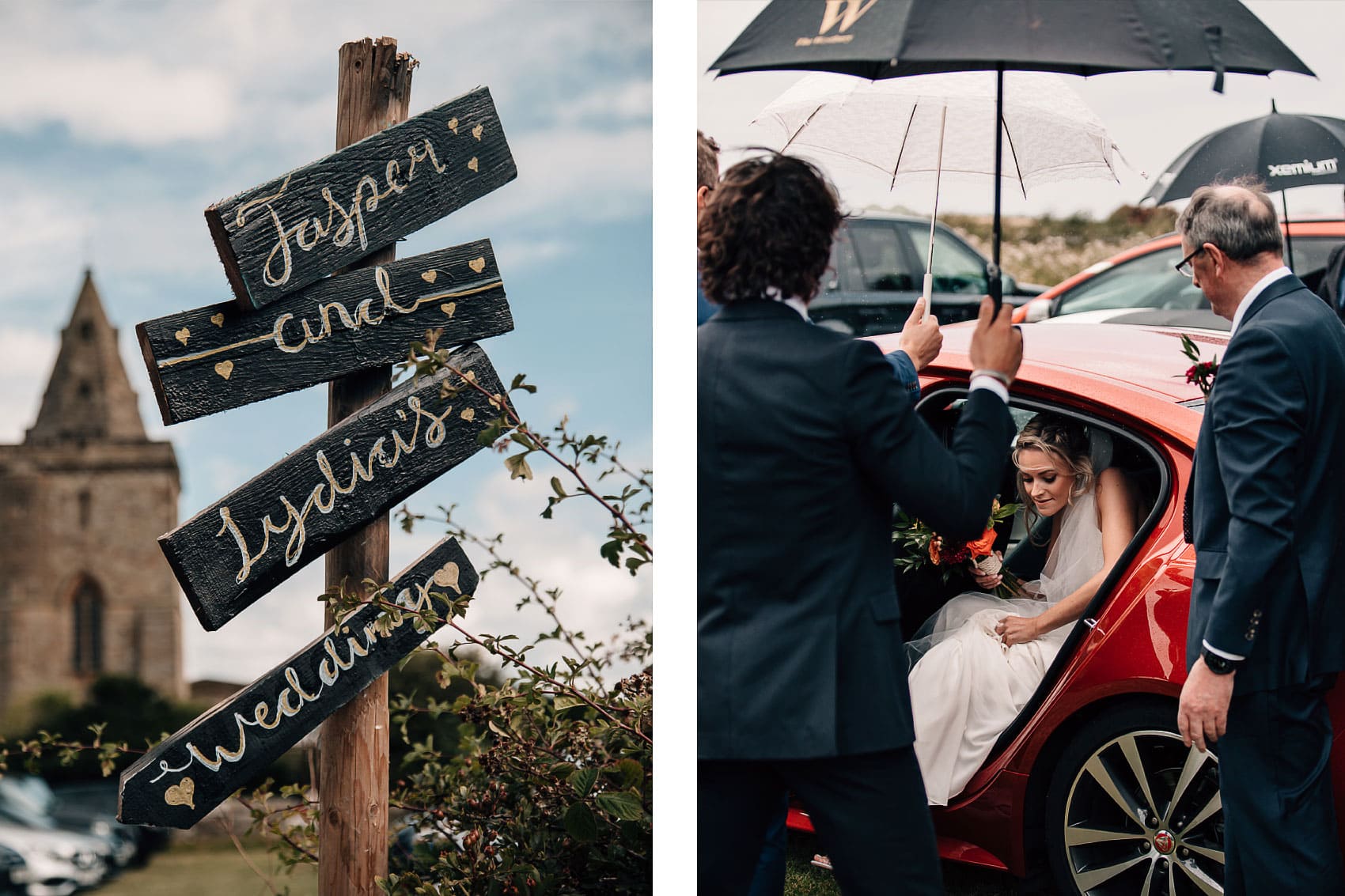outdoor wedding details