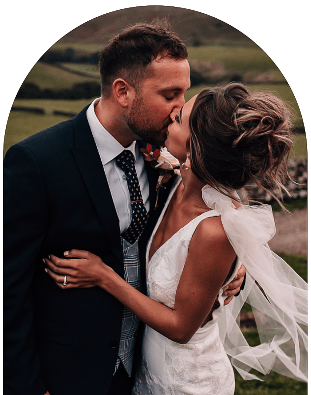 elopement wedding photographer bride and groom